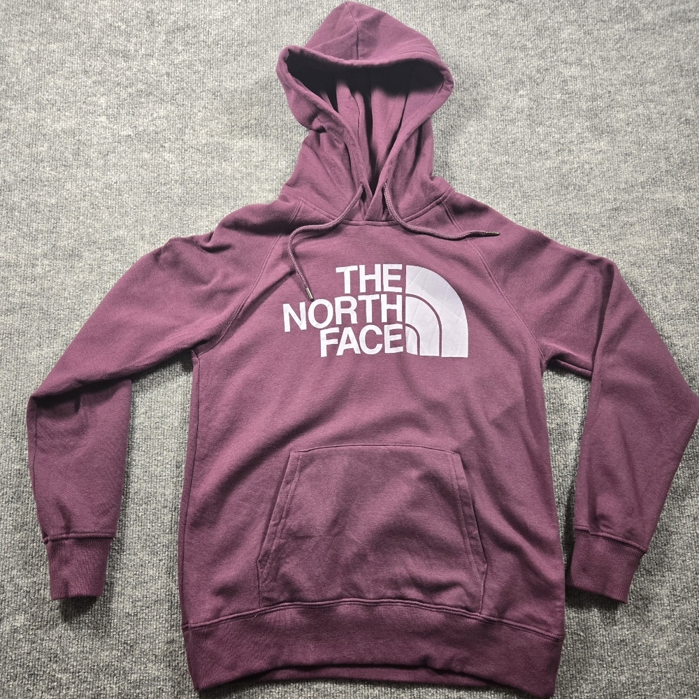 The North Face Womens Half Dome Pullover Hoodie Plum Purple Size‎ Small